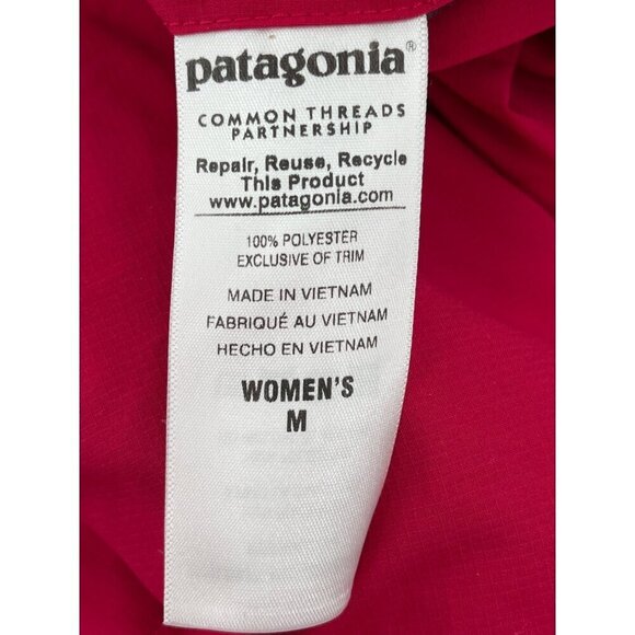 Patagonia Glissade Reversible Women Quarter-Zip Snap Pullover Jacket Size M - Picture 7 of 11